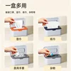 New Wet Tissue Box Desktop Seal Wipes Paper Storage Box Household Plastic Dust-proof with Lid Tissue Box for Home Office Decor 3