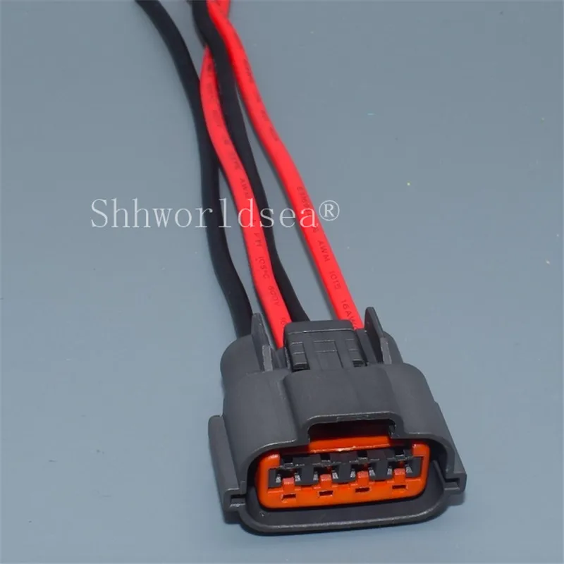 4 Pin/Way Alternator Repair Plug Connector 60980144 With Wire Harness