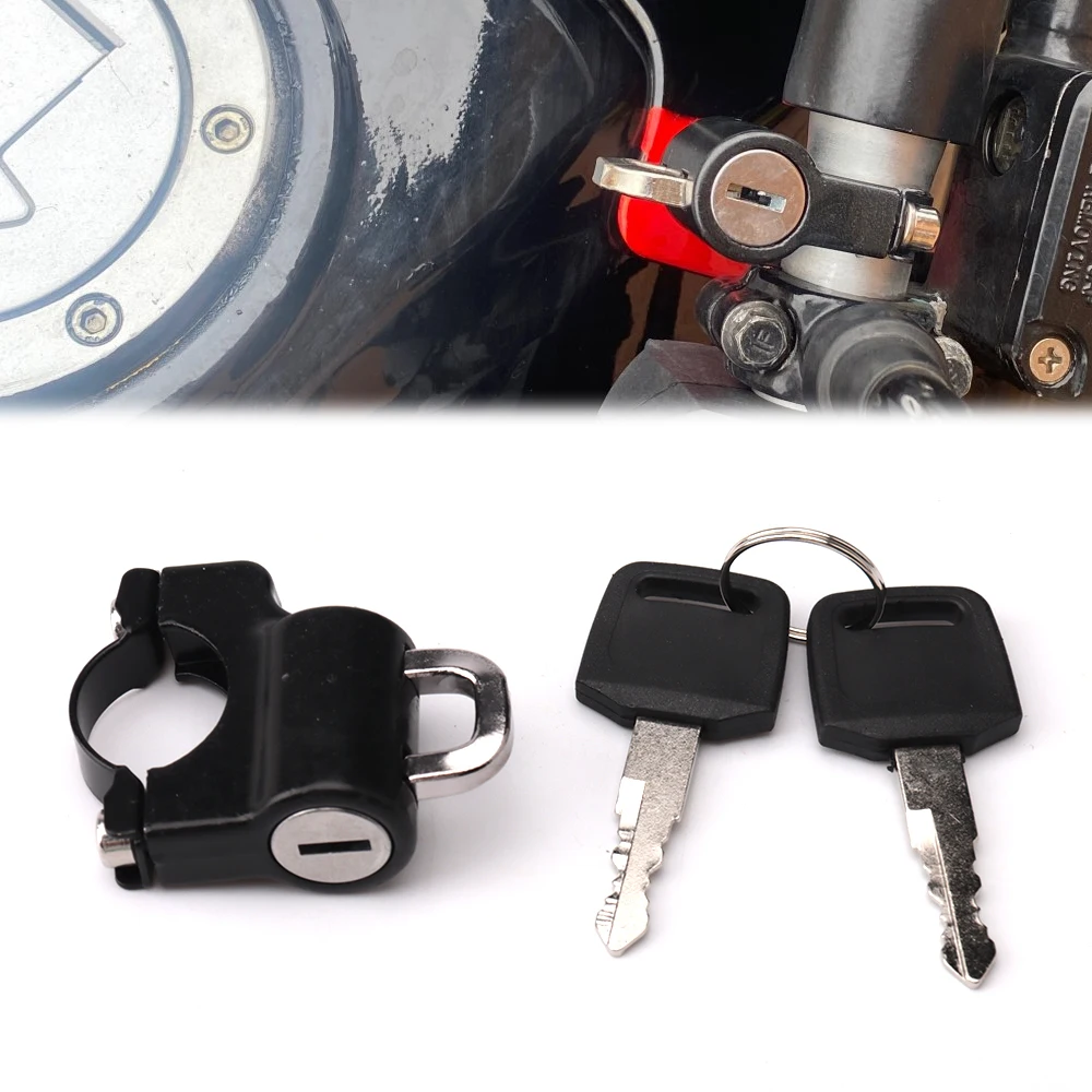 Anti Theft Helmet Lock Fit For Yamaha MT07 MT09 R7 YZFR1 YZFR6 Bicycle