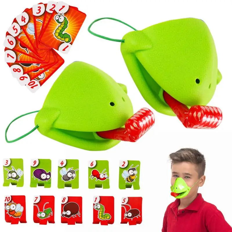 Tongue Out Game Frogs And Bugs Board Games Be Quick To Lick The Bugs Chameleon Game Memory Game Fun Games Toys For Girls Boys