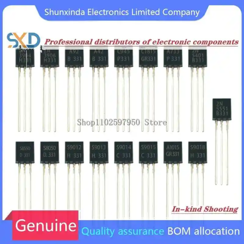 S8050 S8550 SS8050 SS8550 TO-92 8050 New triode transistor 20PCS