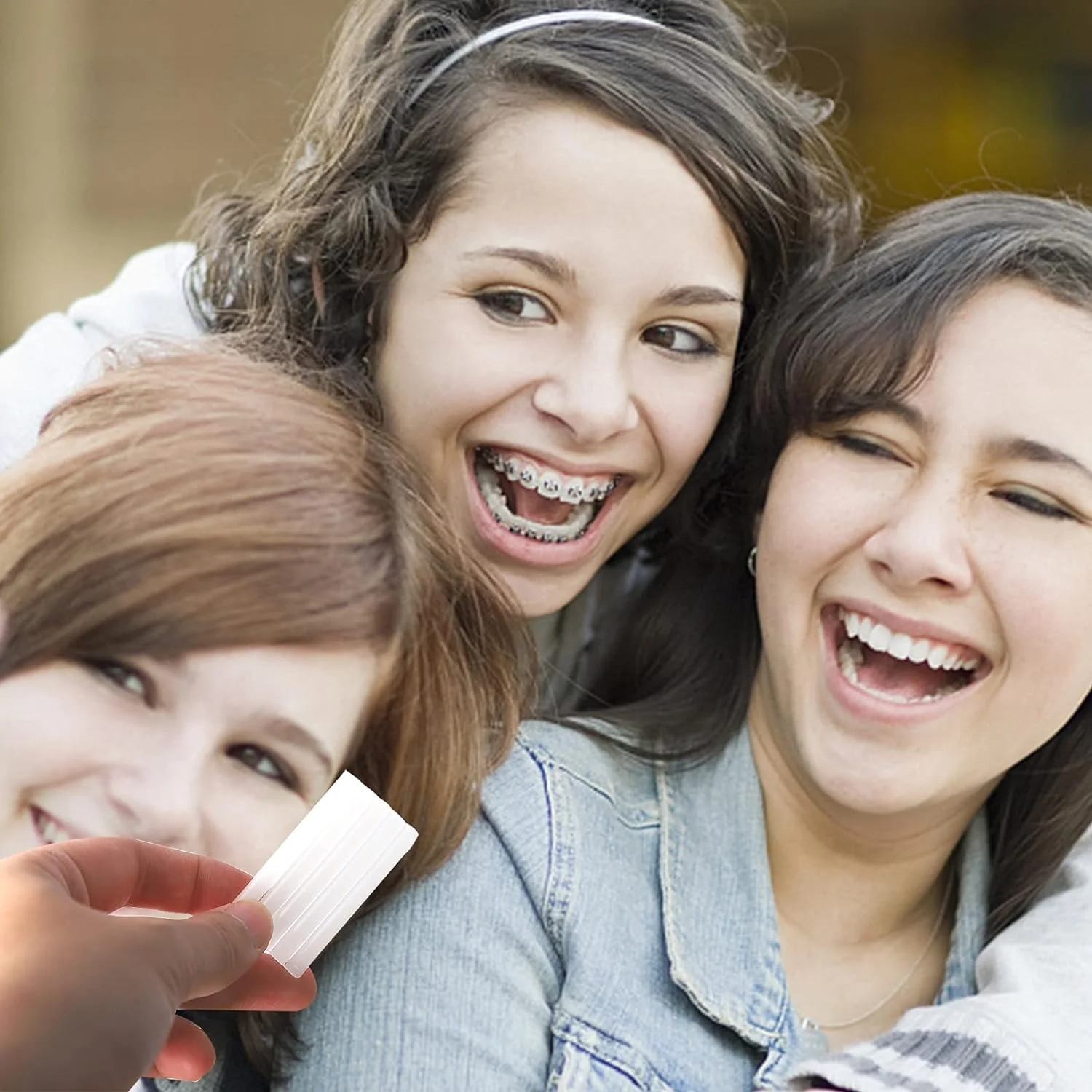 Cire Orthodontique LOPHE - 10 Saveurs Fruits - Pour Appareil Dentaire, Soulage Les Irritations - 50 Pièces