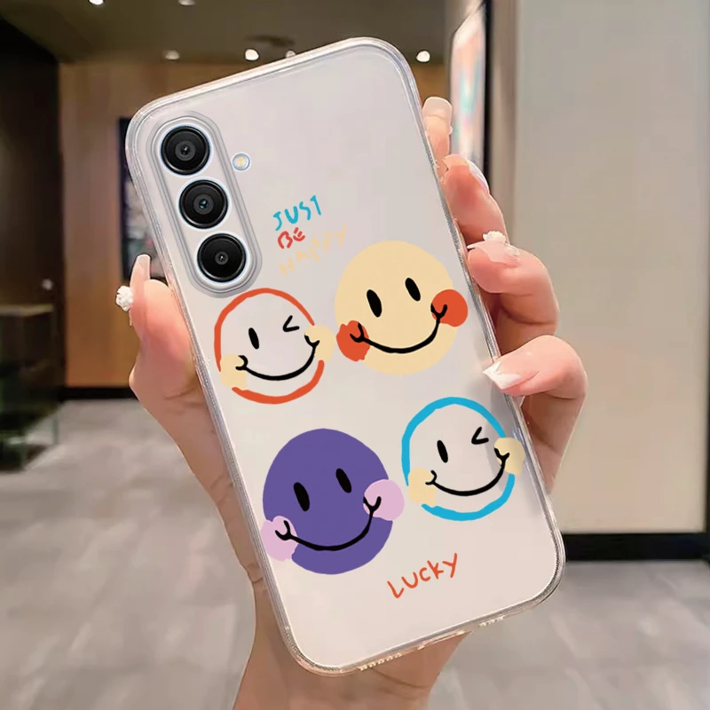 Transparent Cartoon Flower Soft TPU Shockproof Butterfly Phone Case