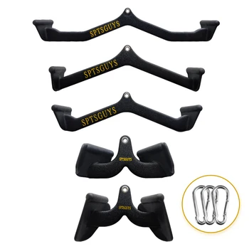 Home Gym Fitness Lat Pull Down Bar LAT Pulldown Attachments for Cable Pulley System Machine Back Tricep Bar Strength Training 1