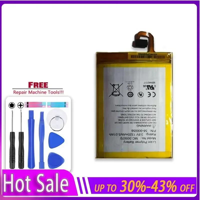 1320mAh Replacement Battery for AMAZON Kindle Voyage NM460GZ 58-000056 ...