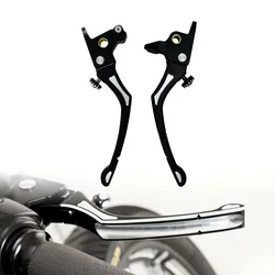 Motocycle Brake Clutch Levers Adjustable Fit For Harley Touring Glide FLTRX 2014 2015 2016