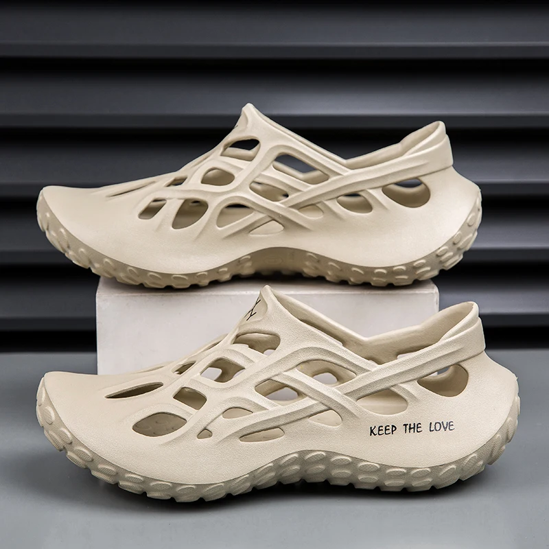 Mode Im Freien männer Sandalen Atmungsaktive Nicht-slip Männliche Strand Schuhe Sommer EVA Mann Hausschuhe Bequem Leichte Weiche Garten – Detail 15