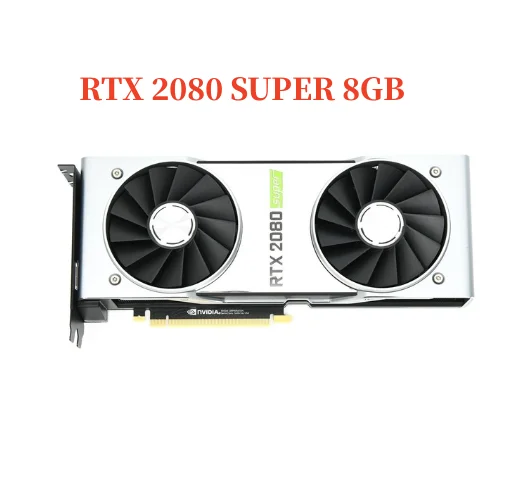 

NVIDIA GPU RTX 2080 SUPER 8GB Founders Edition gaming Graphics Cards GDDR6 PCI Express 3.0 Graphics Card