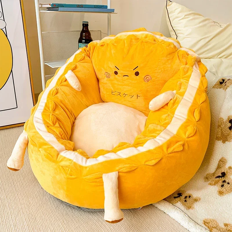 Chair Floortop Cushion, Lazy Sofa, Bay Window, Balcony, Futon Beanbag Sofa,Soft Sofa for Kids, Pet for Cat and Dog 6