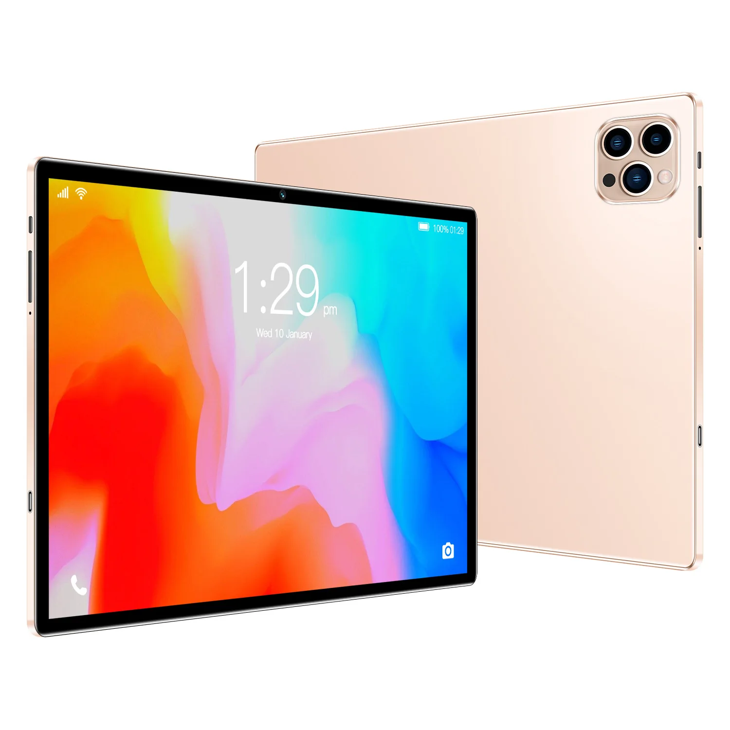 2023 Nuovo 10.1 Pollici Andriod 12.0 Tablet Pc Dual Sim 4G Telefono Tablet Wifi Tablet Con 8G + 64Gb Pad Telefono Tablet Gps Bluetooth