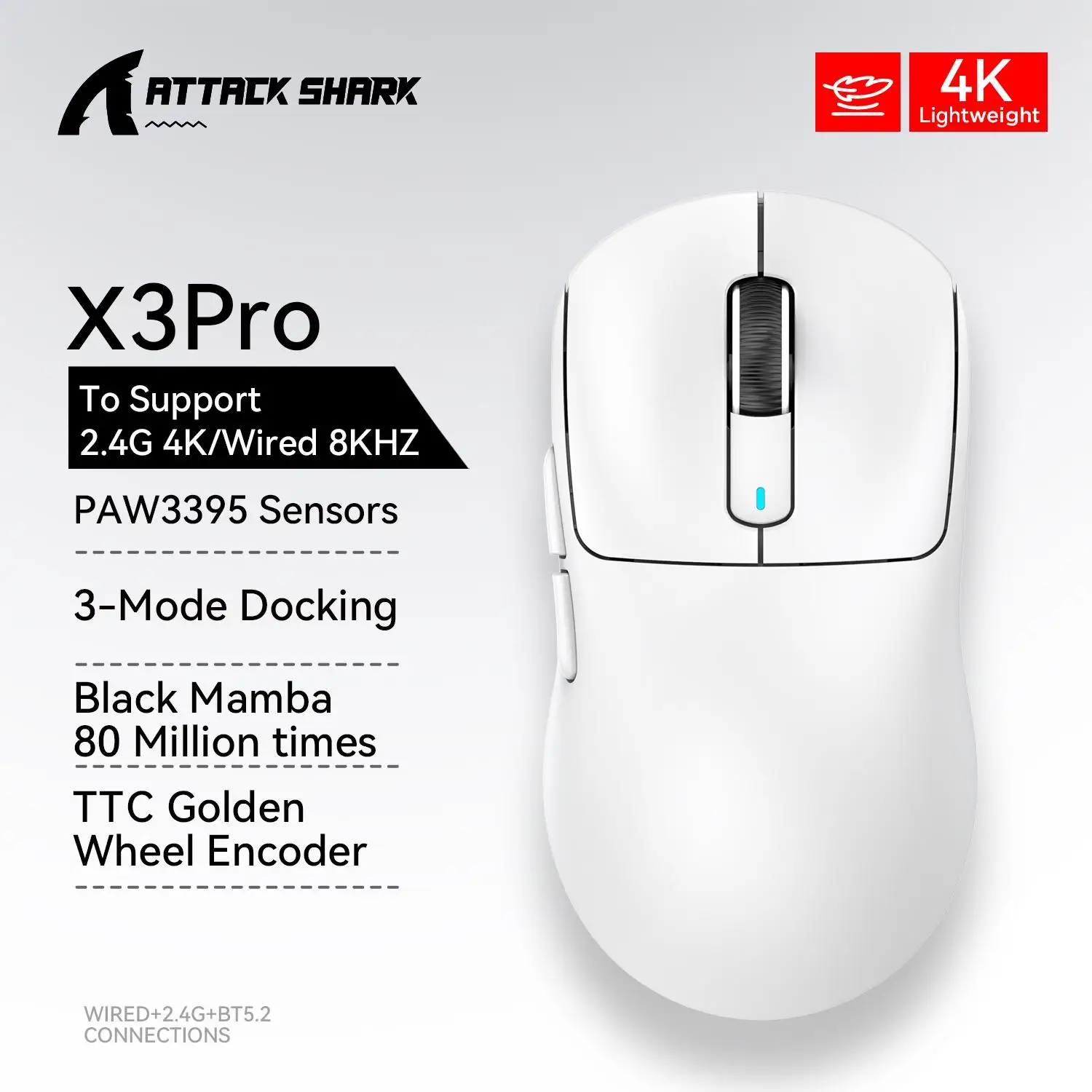 X3Pro White-4K