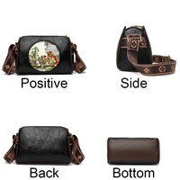 Sacs à main brodés pour femmes, sacs à bandoulière, sacs à main Messenger, cuir solide, documents initiés, créateurs de luxe, haute qualité, mode 6