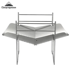 Compact Portable Folding Stainless Steel Outdoor BBQ Grill (SOLO-A4)