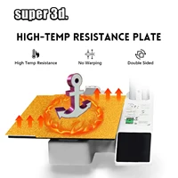 Bambu Lab – Mini plaque de construction A1, 184x184mm, H1H PEO PET, lit Bambulabs texturé lisse, tôle d'acier à ressort, feuille Pei pour laboratoire de bambou 5