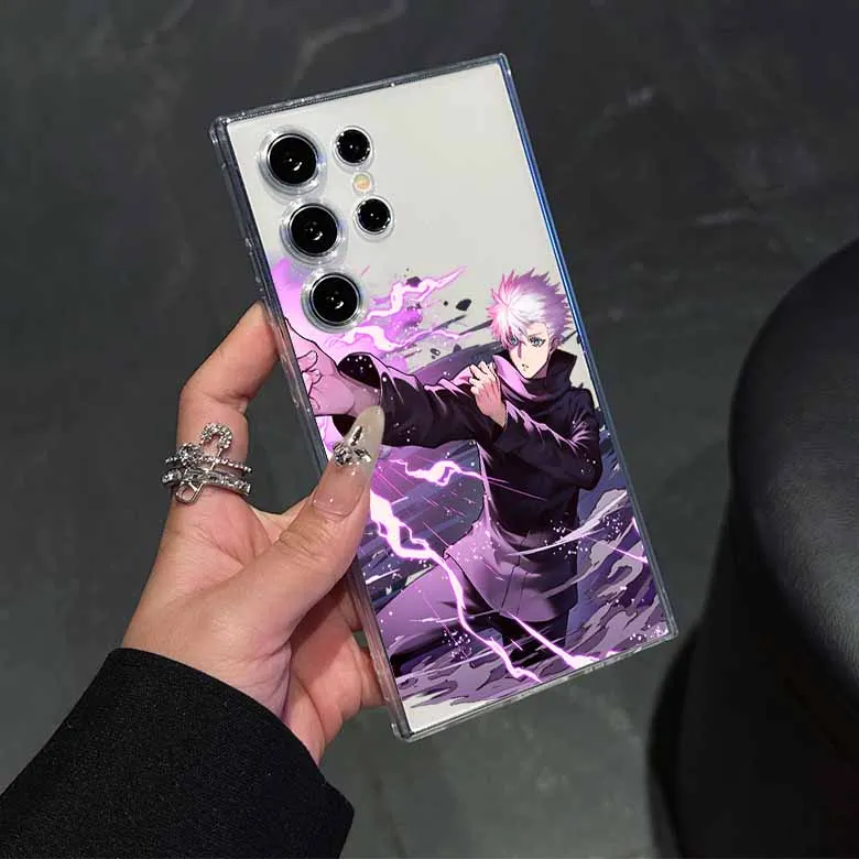 Jujutsu Kaisen Gojo Satoru Transparent Space Soft Phone Case
