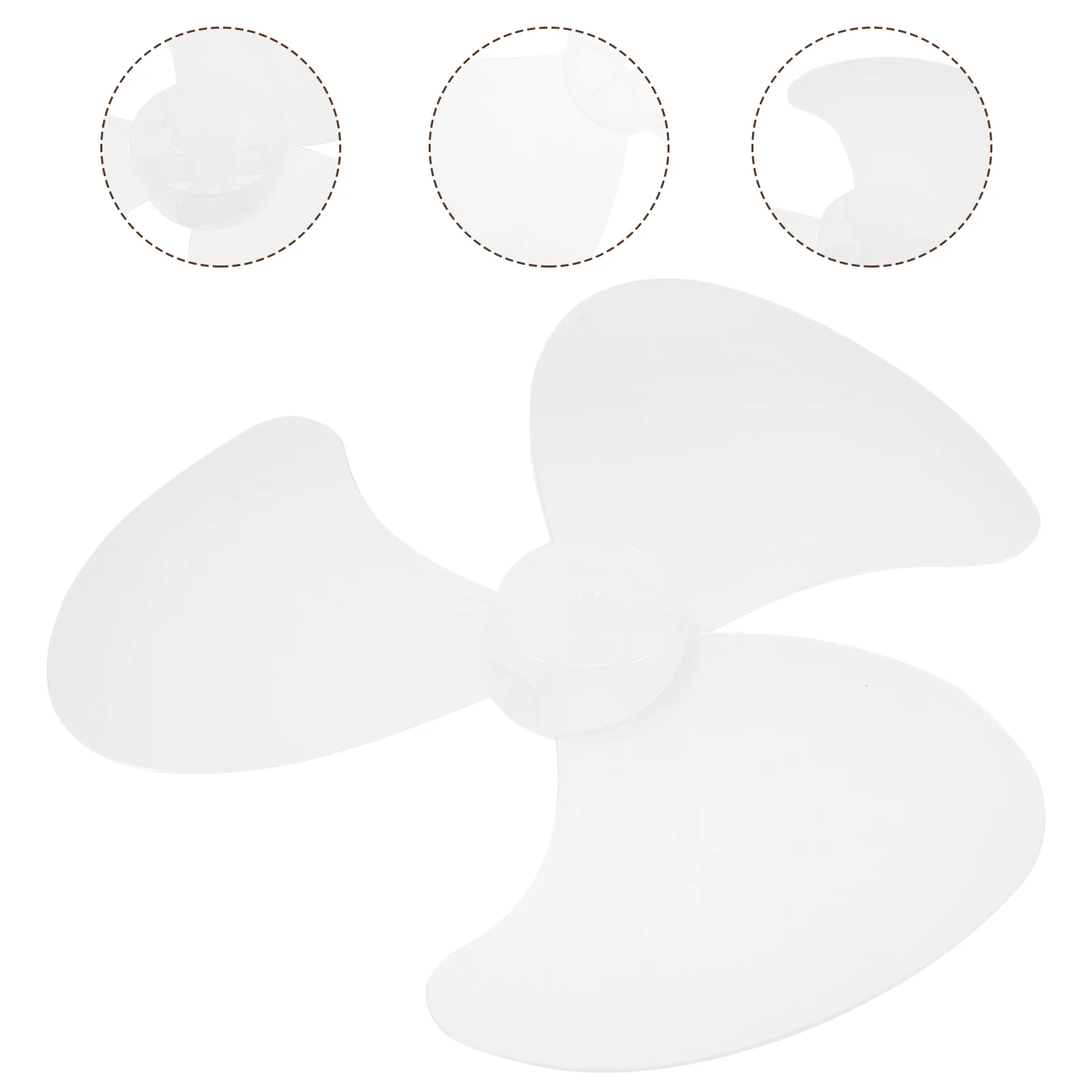 

Electric Fan Blade Blades for Standing Pedestal Supply Accessory 16 Inch Replacement Plastic Repair Part Silent Accessories