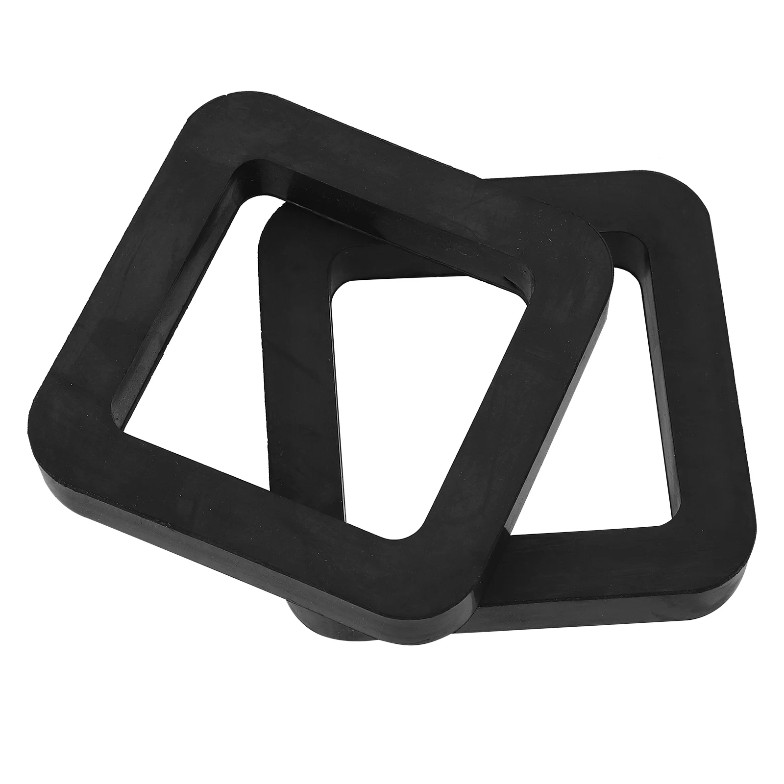 

2 Pcs Noise-absorbing Pad Suspension Receiver Trailer Rubber Hitch Accessories