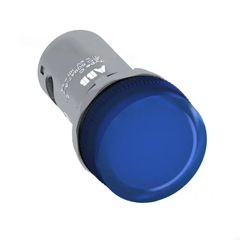 밝은 산업용 LED 표시기 램프 29mm 패널 마운트 디자인 24V 빨간색 녹색 파란색 노란색 흰색 옵션과 호환 가능