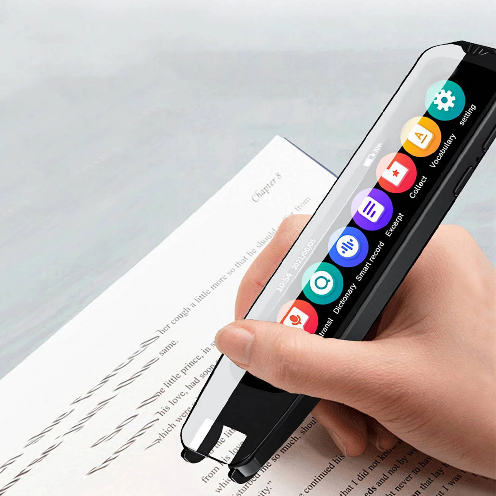【New】Smart Voice Translator Pen Electronic Dictionary Massive English Word Library 113 Languages Online for Learning
