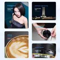 SG image 25mm F1.8 AF APS-C automatic Auto Focus Large Aperture Portrait Lens for Sony E ZVE10 a6400 Fuji X xe5 xm5 xt30 Nikon Z - Image 6