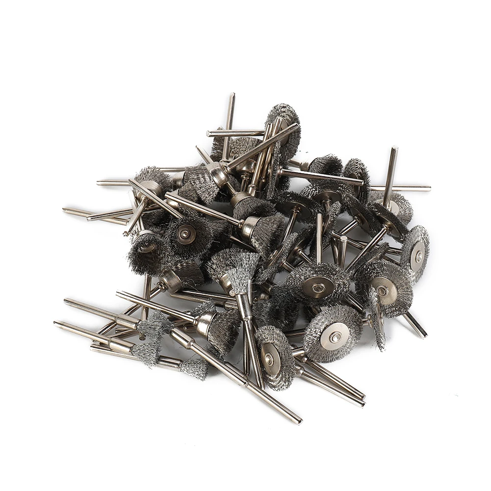 

DIY craft Accessories Stainless steel Wire brushes Assembly 60 pcs/Set Electric Grinding Polishing Power Tools
