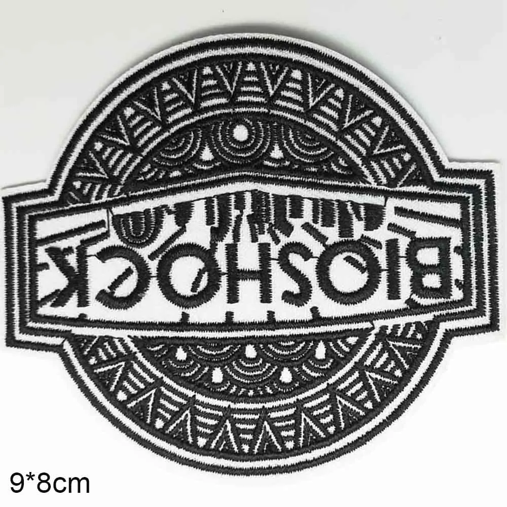 Bioshock Iron on Embroidered Cloth Clothes Patch For Clothing Girls ...