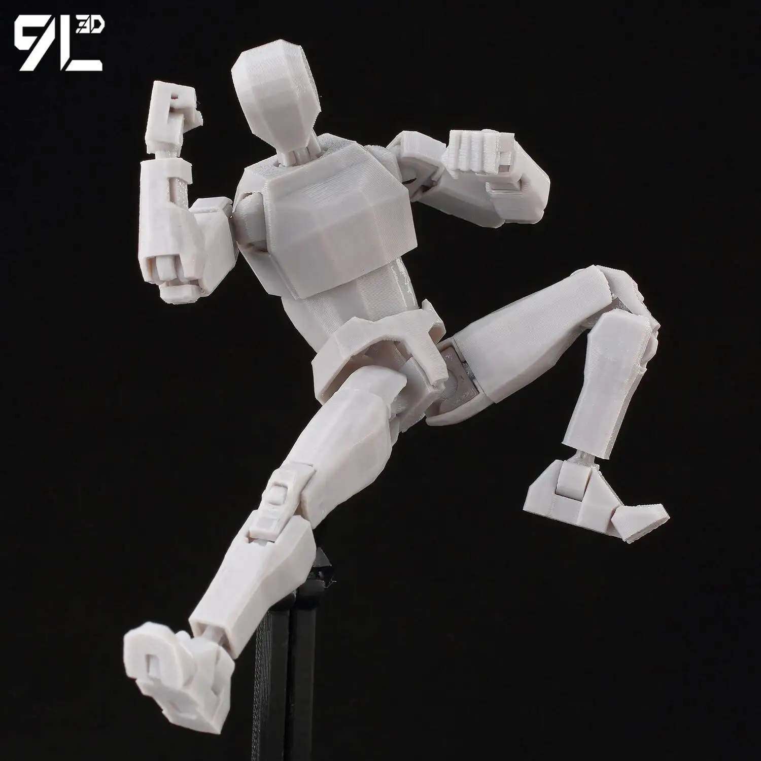 9L3D Multi-Jointed Bewegliche T13 Lucky13 Gedruckt Männlichen Basis Körper Poseable Blank Action Figur Mannequin Dummy13 Action-figuren Spielzeug – Detail 38