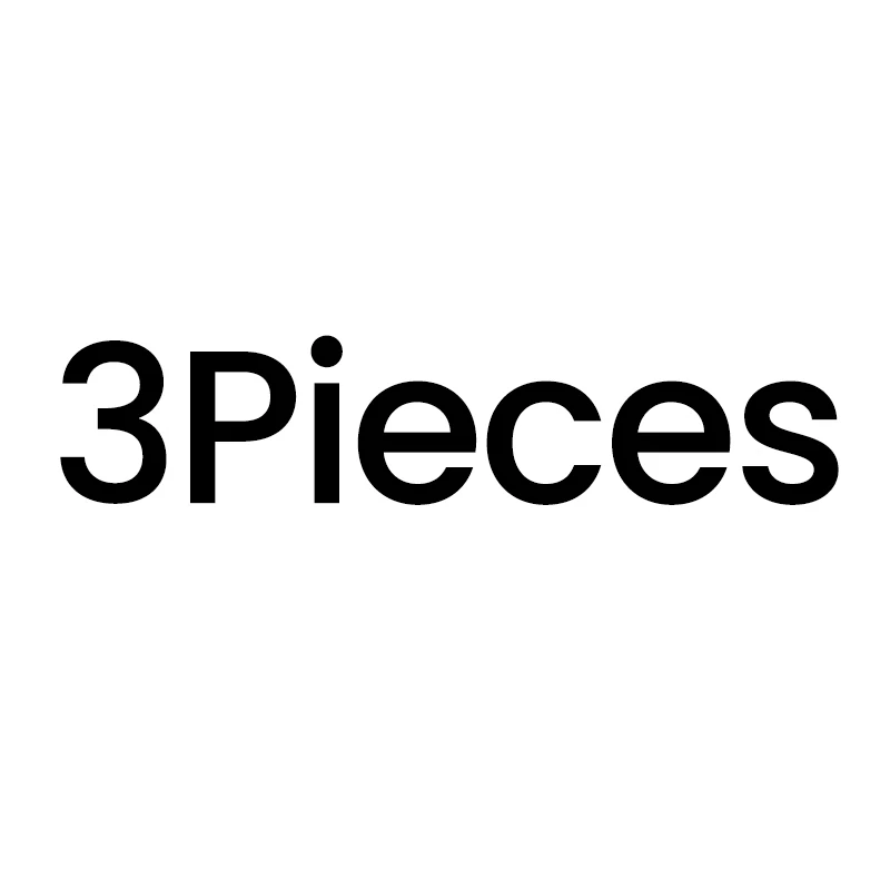 3-Piece Full Cover Tempered Glass Screen Protectors - Explosion-Proof HD Film
