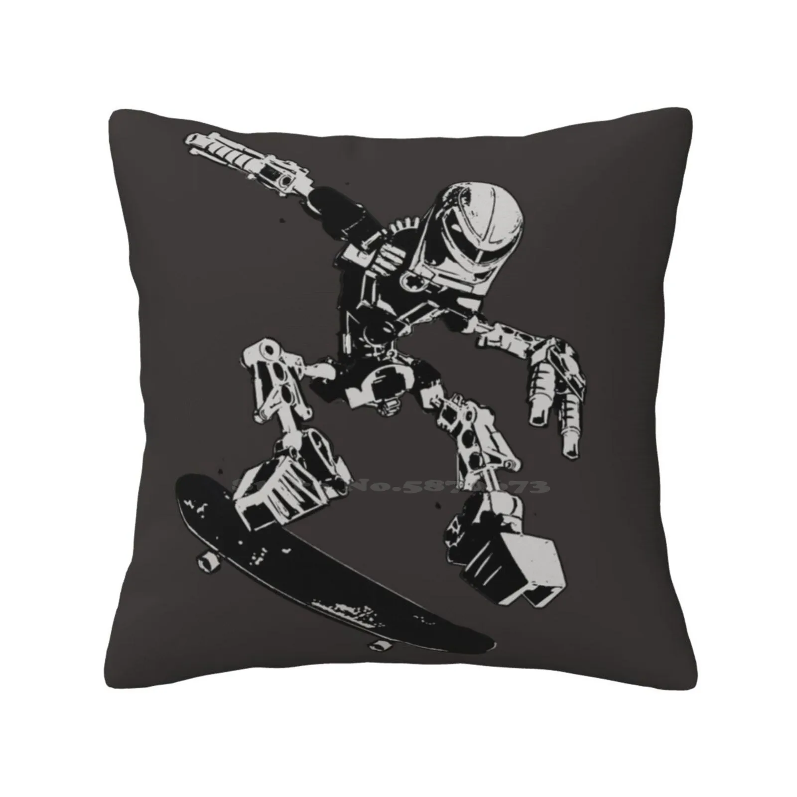 Lewa Triturazione Morbida E Confortevole Federa Bionicle Lewa Toa Skateboard Triturazione Skater Skating