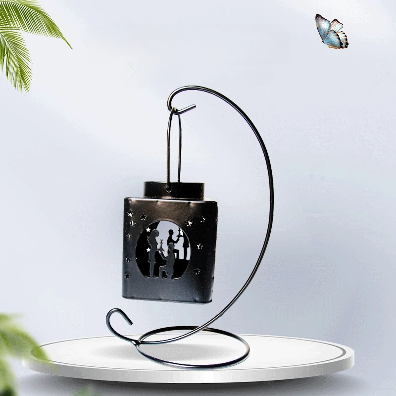 Metal Bird Cage Candle Holder Lantern for Home Decor