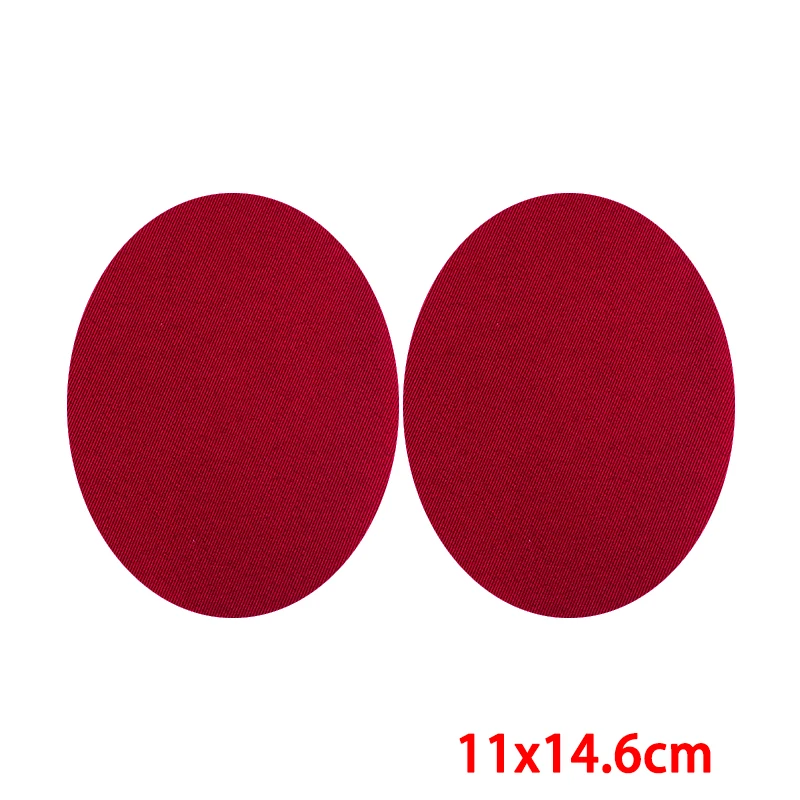 Prajna 2PCS DIY Eisen auf Patches für Kleidung Jeans selbstklebende Reparatur Stoff DIY Haushalt Bekleidung Nähen Stoff Reparatur Patch – Detail 18