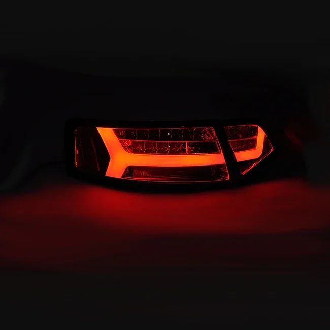 아우디 A6L 용 LED 테일 램프 DRL, 브레이크, 주차, 신호 LED 라이트, 리어 램프