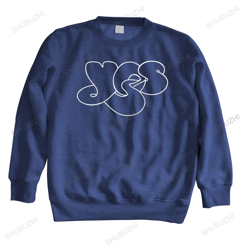 

hoodie Fashion New YES Band Logo Rock Music Legend Men's Black sweatshirt Men long sleeve Print Cotton long sleeve sweatshirts