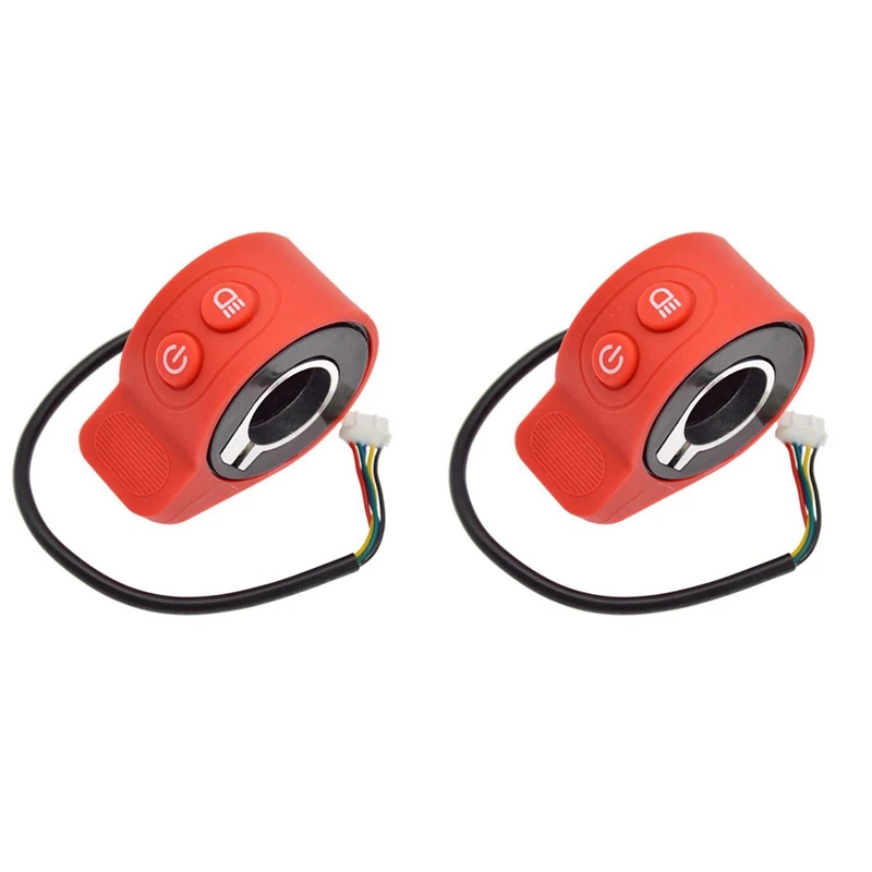 

2X Electric Scooter Bicycle Accelerator For HX X6 X7 X8 Speed Controller Switch E-Scooter E-Bike Accessories