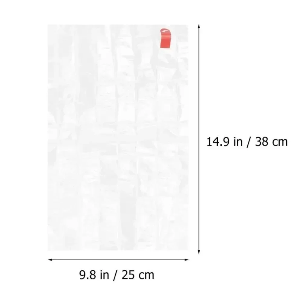 20/10 قطعة من أكياس الشواء للدجاج والديك الرومي، م...