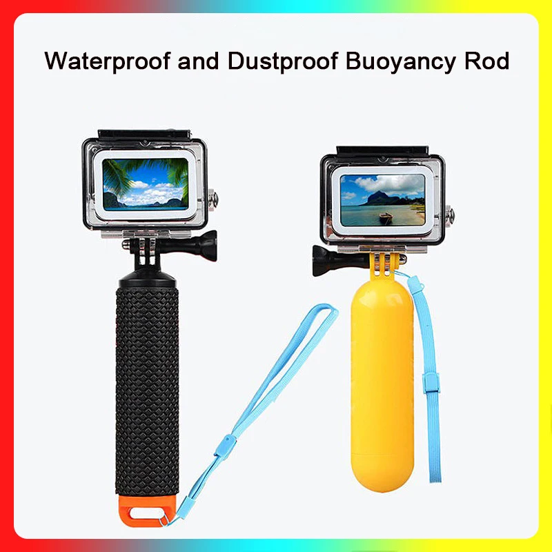 

Waterproof Floating Hand Grip For GoPro Hero 11 10 9 8 Insta360 X3 Handler Mount Accessories Kit for Water Sport Action Cameras