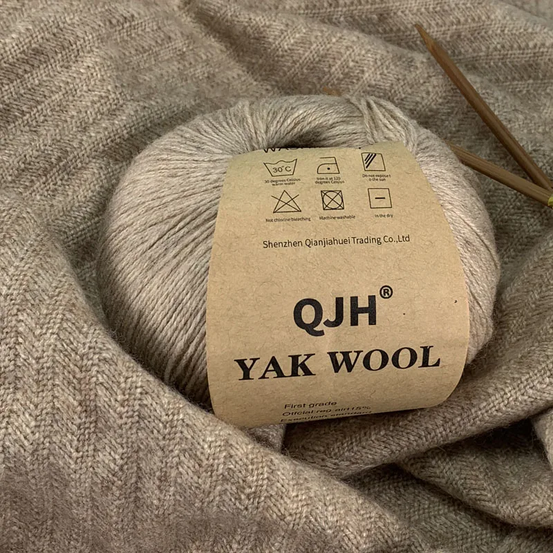 긴 봉제 밍크 캐시미어 원사, 안티 필링, 핸드 뜨게 실, 가디건 스카프용, 여성용, 좋은 품질, 6 개