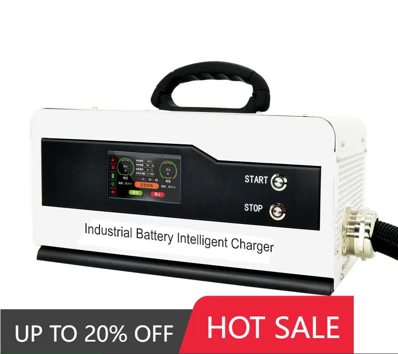 

Smart Car 50 Amp 58.4V Lifepo4 Battery Charger