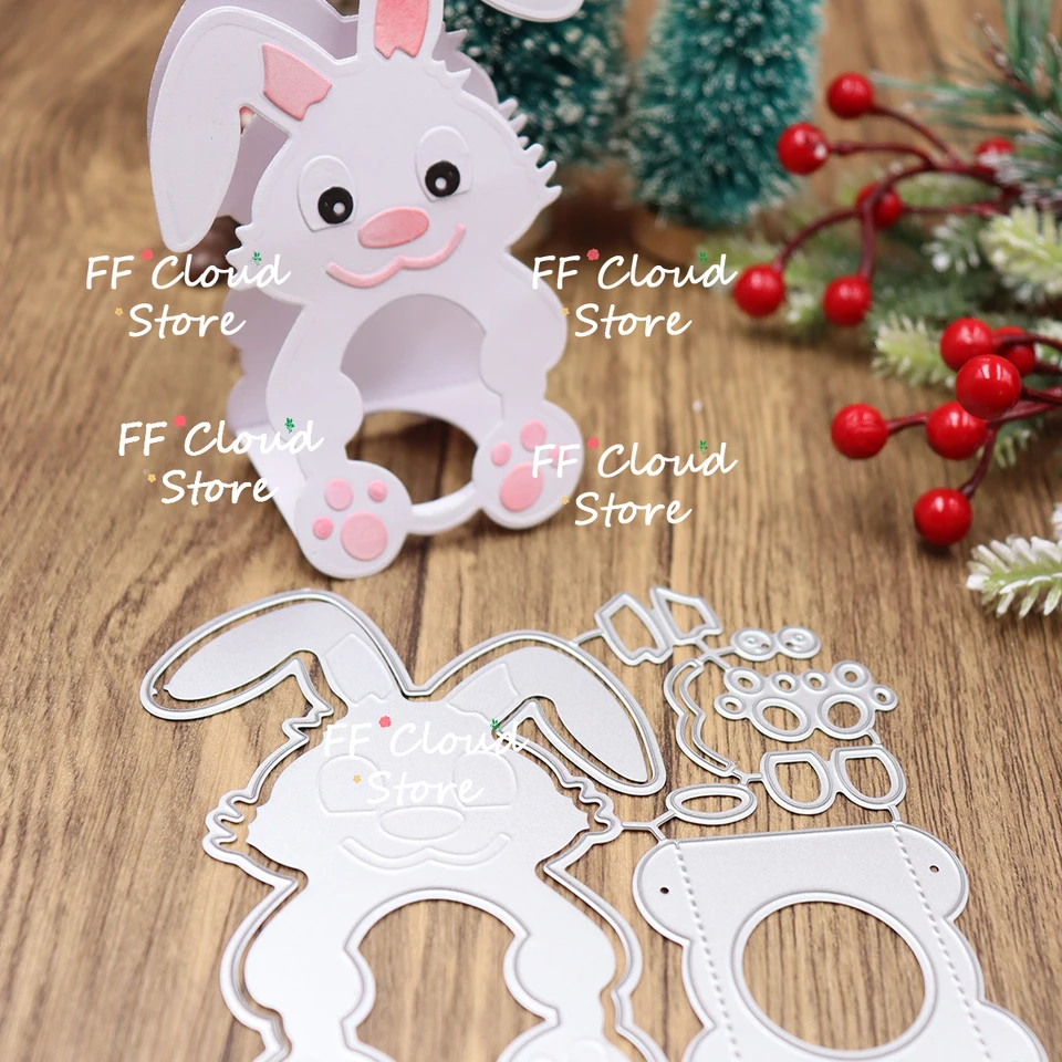 Fustelle in metallo e timbri in silicone per scrapbooking, stencili per