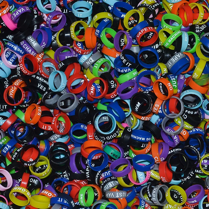 Fishing Rod Handle Protective Case Lure Silica Gel Rod Clip O-shaped Ring Protector Anti-Slip Ring Tackle