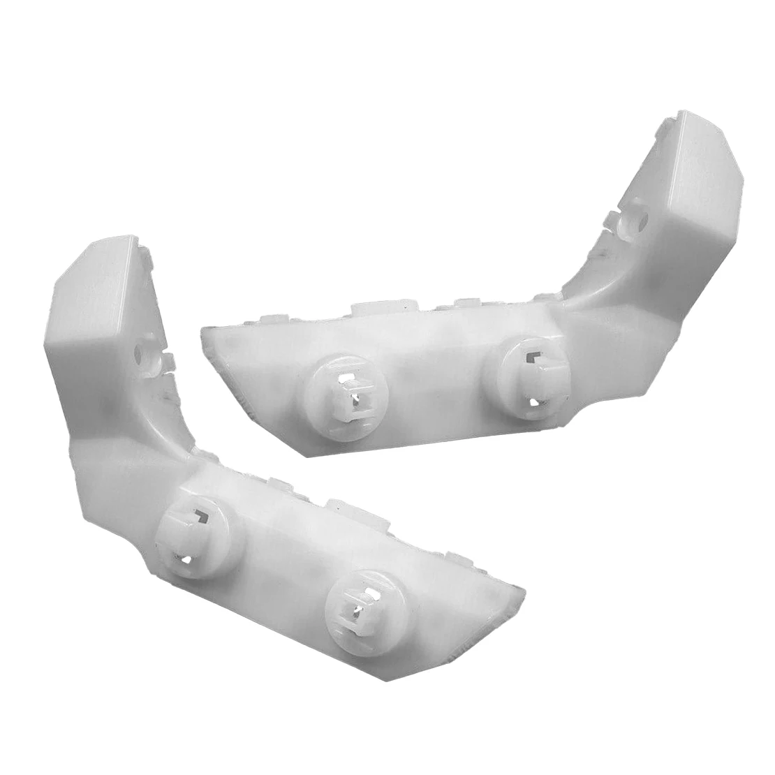 

1 Pair Plastic Car Left & Right Front Bumper Bracket Mount White Fit for INFINITI G37 Q60 Nissan Skyline 62223JL00A 62222JL00A