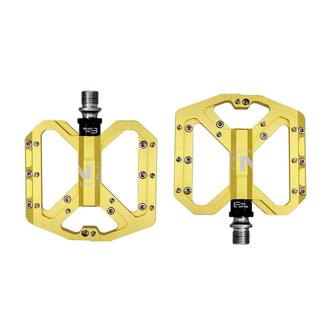ENZO Flat Foot Ultralight Mountain Bike Pedals MTB CNC Aluminum Alloy