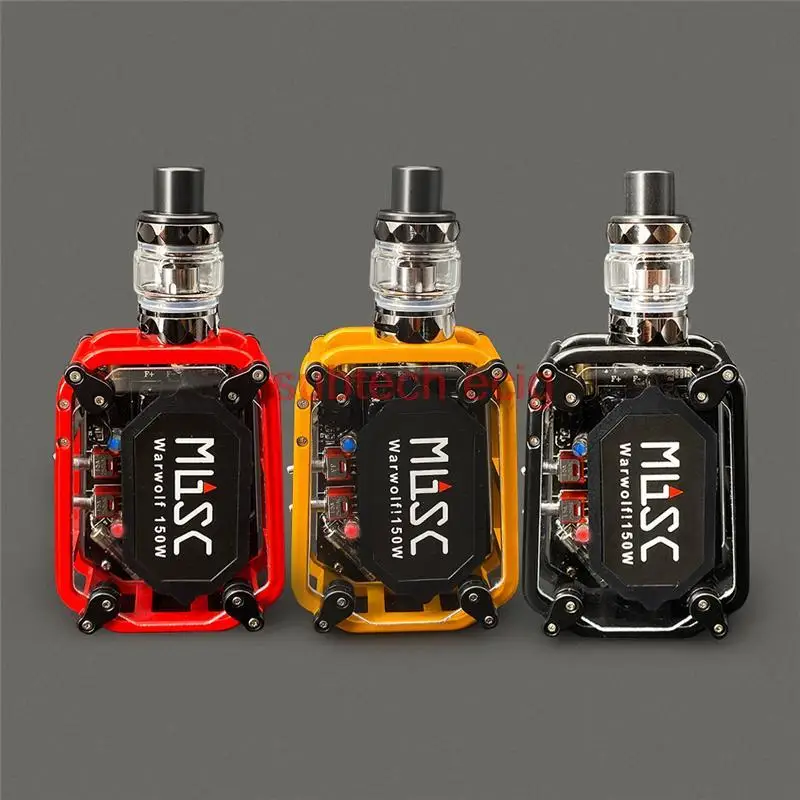 EcigVapePenWarwolf150WStarterKitBuiltin2200mAhBatteryBoxMod