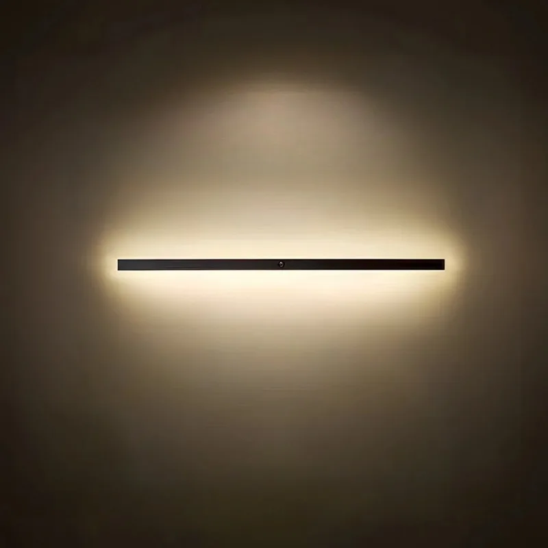 모션센싱 LED 정원등 야외 IP65 롱 벽등 정원 현관 벽부등 110V 220V 55-200CM 2/1개