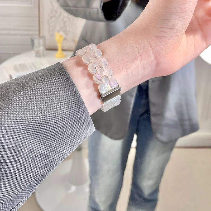 Cinturini in resina a farfalla per cinturini Fitbit Sense/Cinturini