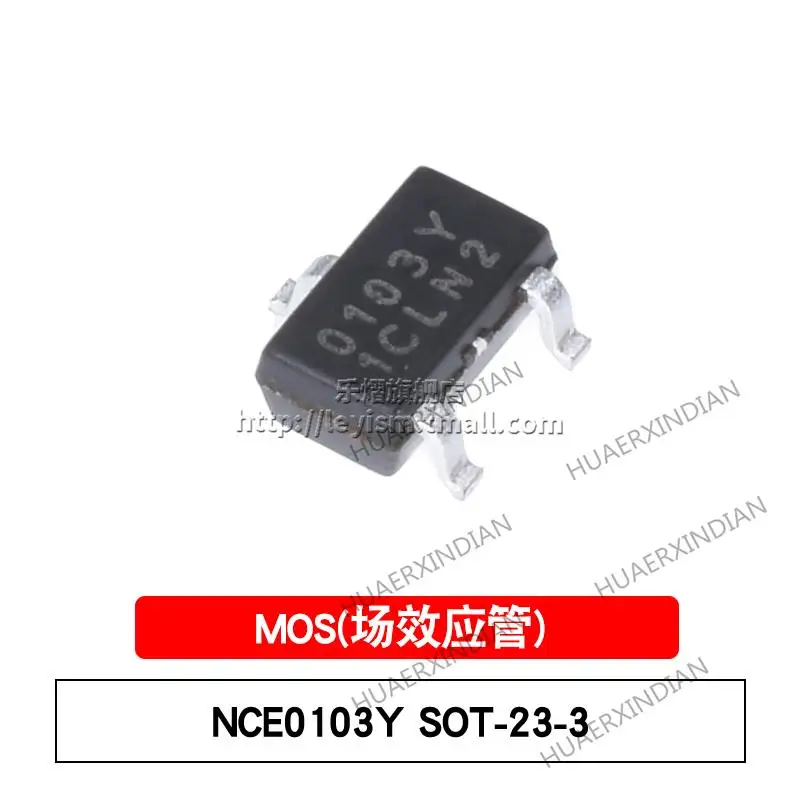 

10PCS New and Original NCE0103Y 0103Y SOT23-3L N 100V/3A MOS