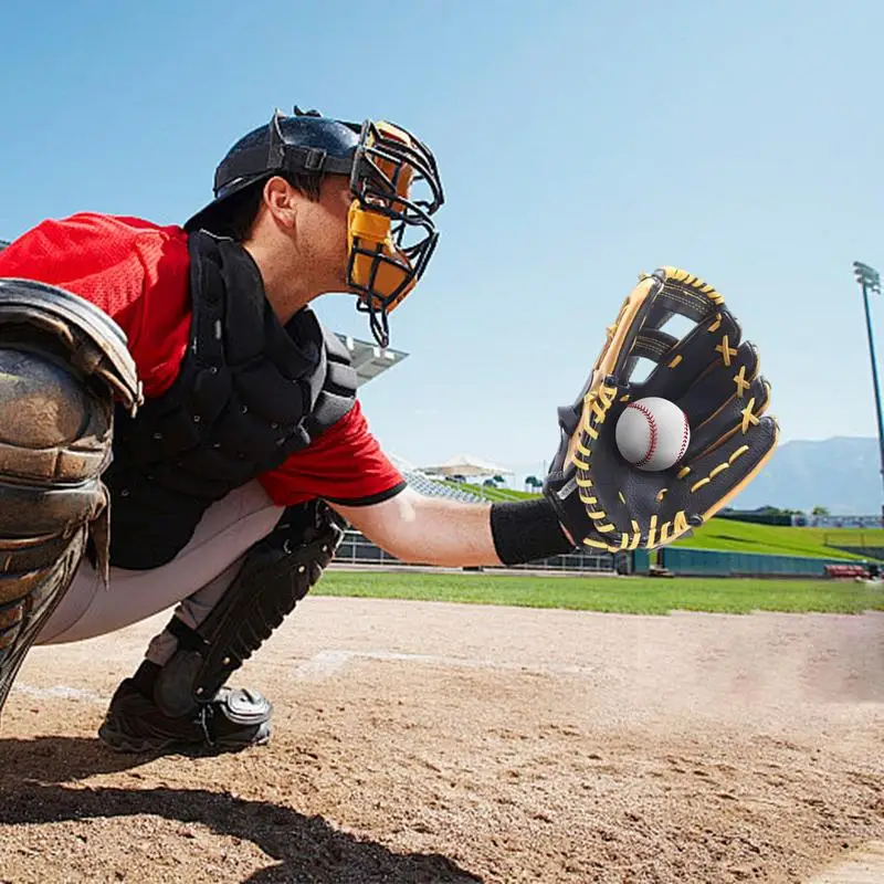 Genuine Leather Baseball Mitts 2