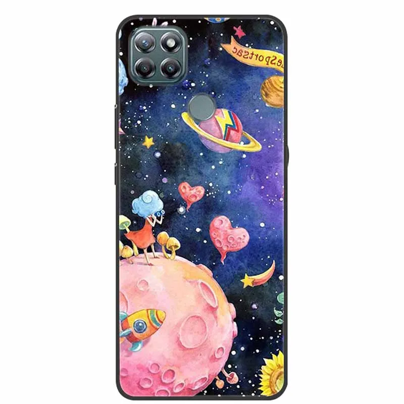 Lenovo K12 Pro Soft Silicone Wolf and Lion TPU Cartoon Phone Case - Lovely Design Protective Cover