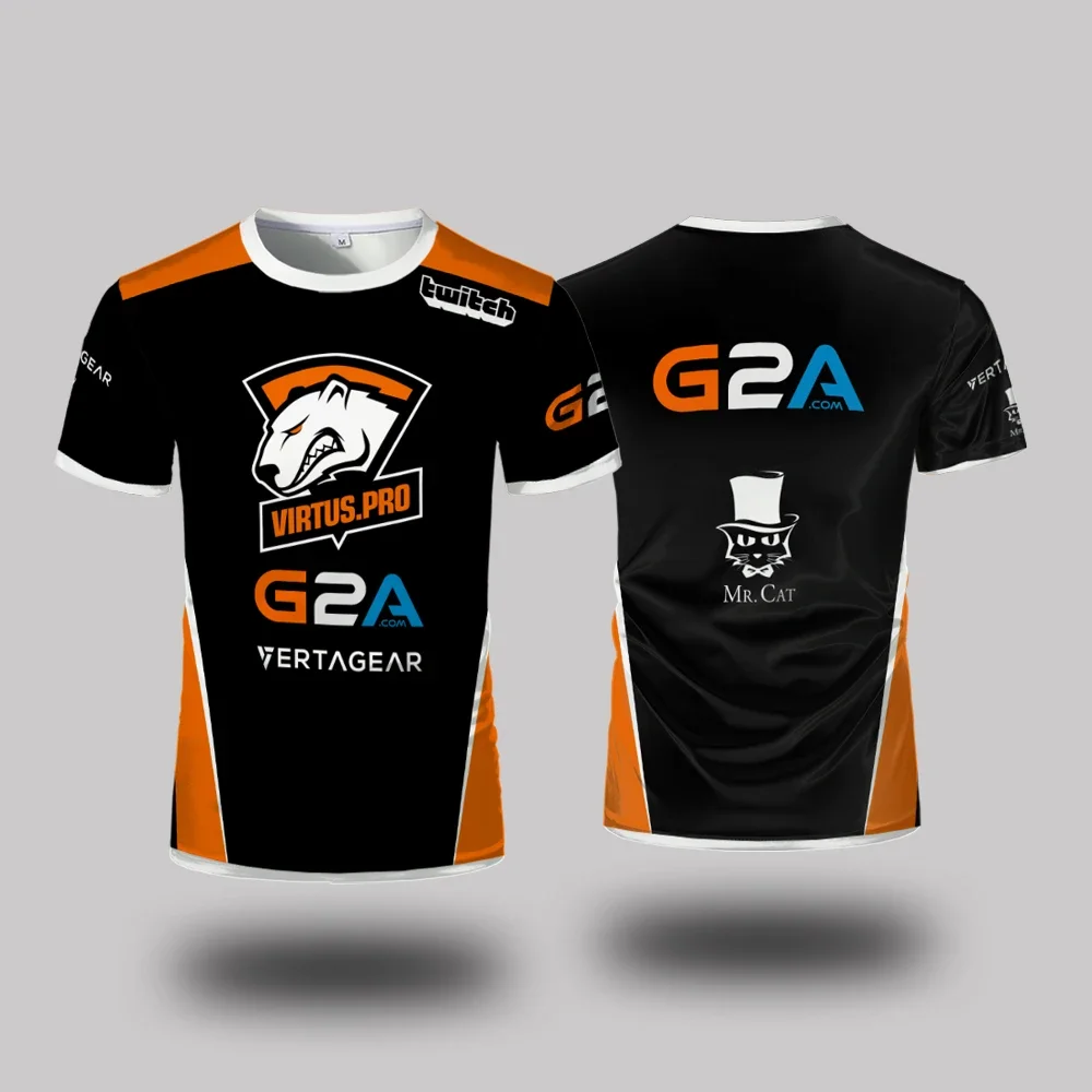 Virtus.Pro Esports Club 유니폼 여름 야외 남성 및 여성 스포츠 통..