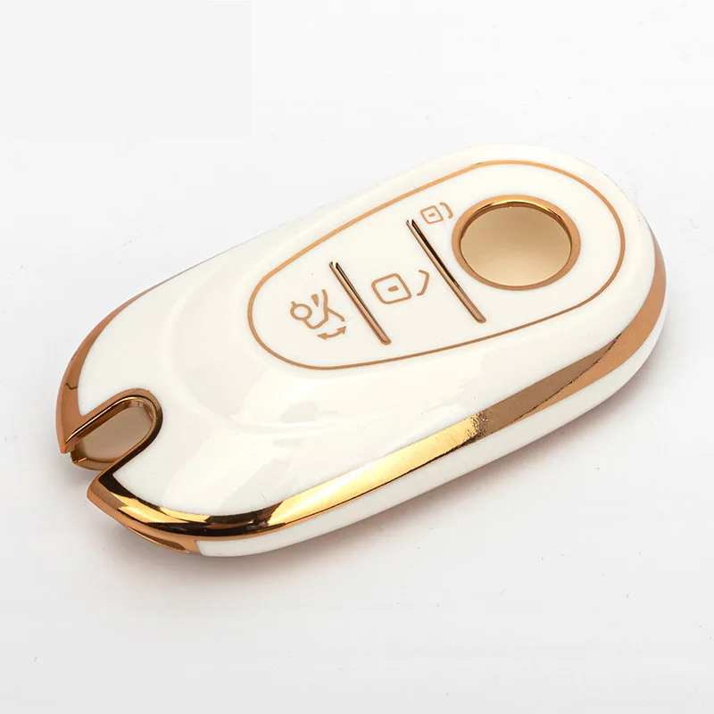 Custodia per Chiave/telecomando per Mercedes Benz w204 w205 W177 CLA E S GLC300L E260L GLE E320 E260 E43 classe accessori Auto Shell - Sfffb37e2a242484a8845b778699f8a89v